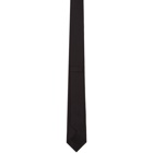 Givenchy Black and White Vertical Logo Tie