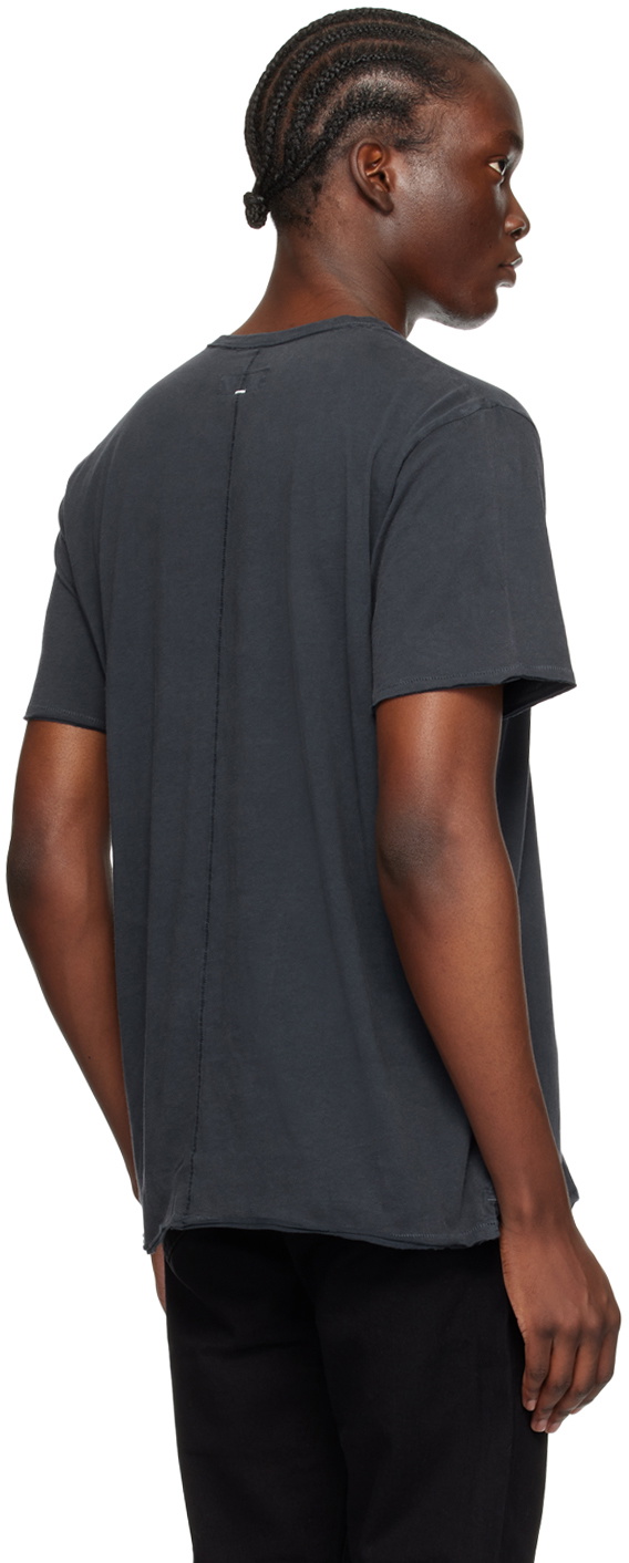 rag & bone Navy Miles T-Shirt Rag and Bone