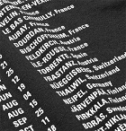 Balenciaga - Oversized Printed Cotton-Jersey T-Shirt - Men - Black