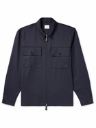 Burberry - Wool-Twill Shirt Overshirt - Blue