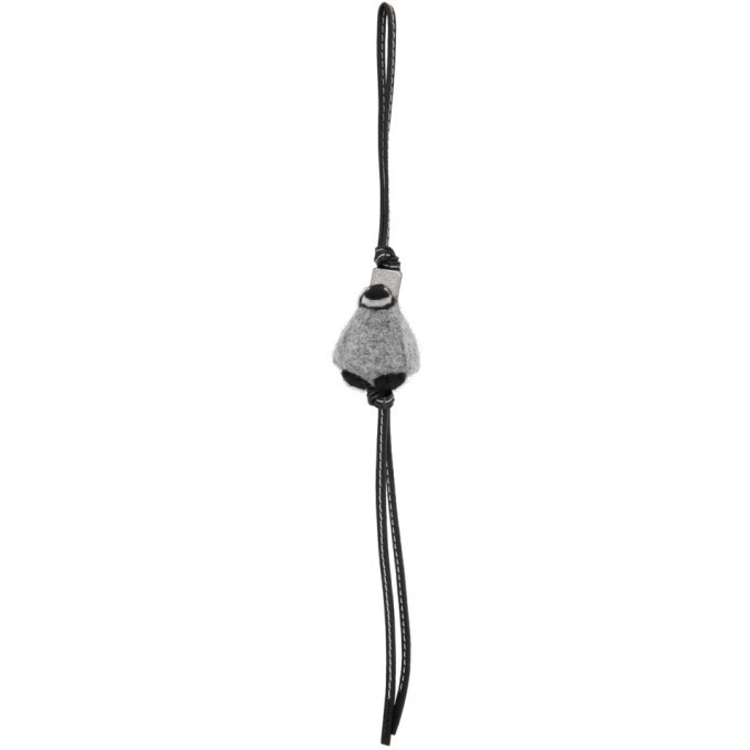 Photo: Loewe Grey Penguin Charm Keychain