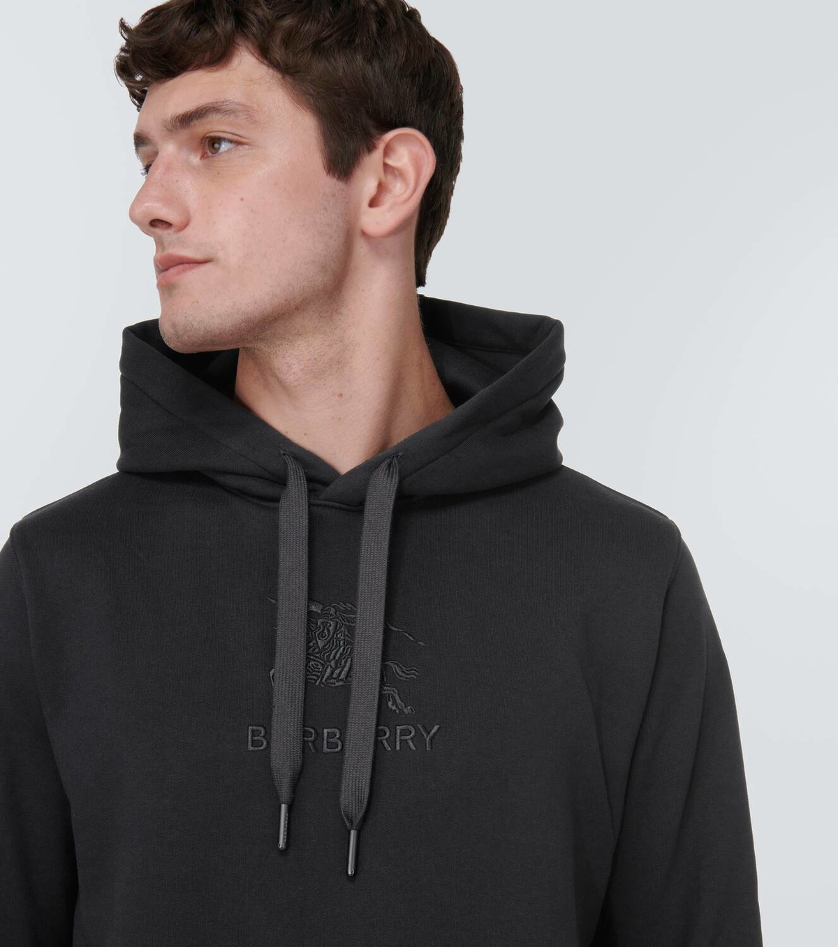 Burberry EKD cotton jersey hoodie Burberry