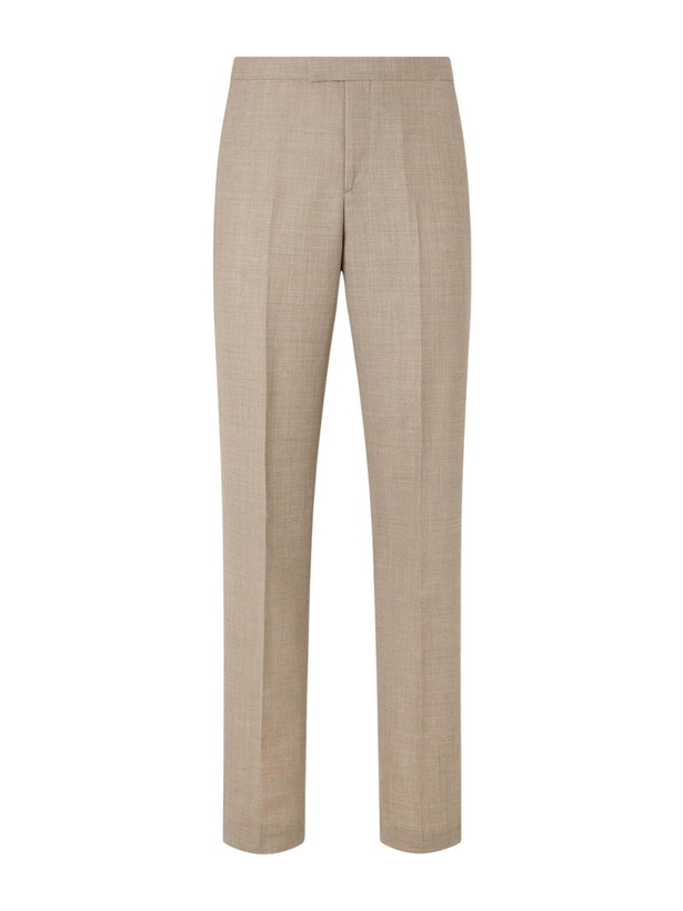 Photo: Favourbrook - Ludbrook Slim-Fit Straight-Leg Wool Suit Trousers - Neutrals