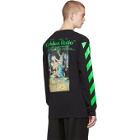 Off-White Black Pascal Painting Long Sleeve T-Shirt