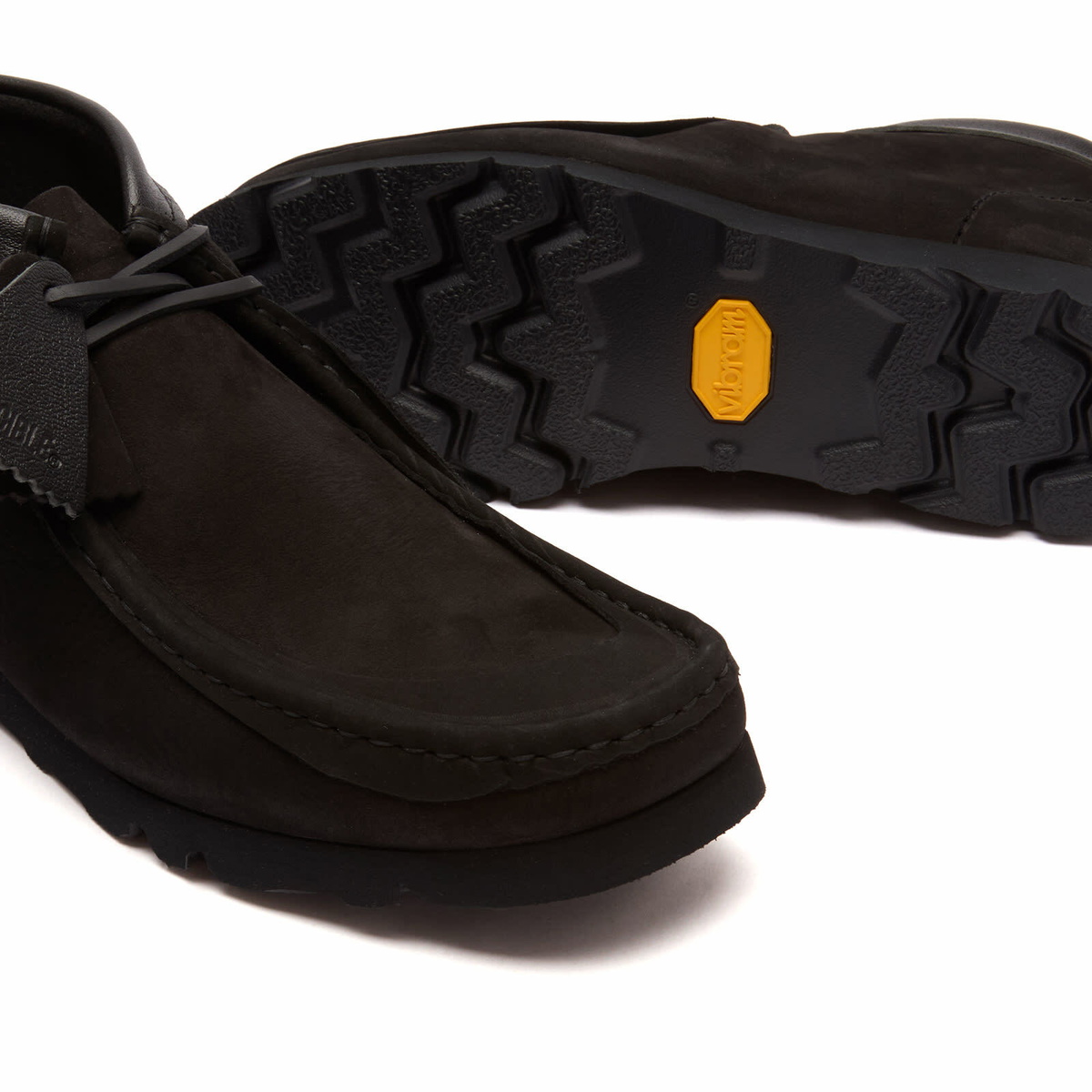 Clarks Originals Men's x Invincible Wallabee Boot in Black Combi