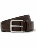 Anderson's - 3cm Dark-Brown Leather Belt - Brown