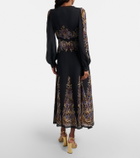 Etro Paisley midi dress