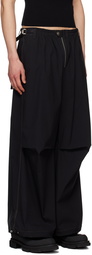 Dion Lee Black Oversized Trousers