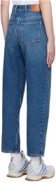 Moncler Indigo Five-Pocket Jeans