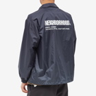 Neighborhood Men's Windbreaker Jacket in Navy
