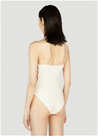 Ziah - Bravo Chain One Piece Swimsuit in White