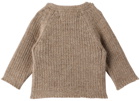Bonpoint Baby Taupe Theva Sweater & Trousers