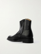 LEMAIRE - Leather Boots - Black