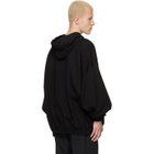 Rick Owens Black Tower Hoodie
