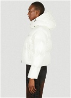 Diadema Quilted Down Jacket in White