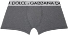 Dolce & Gabbana Gray Two-Way Stretch Boxers