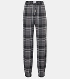 The Attico Cotton-blend sweatpants