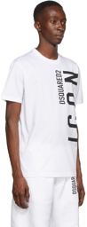 Dsquared2 White 'Icon' Cool T-Shirt