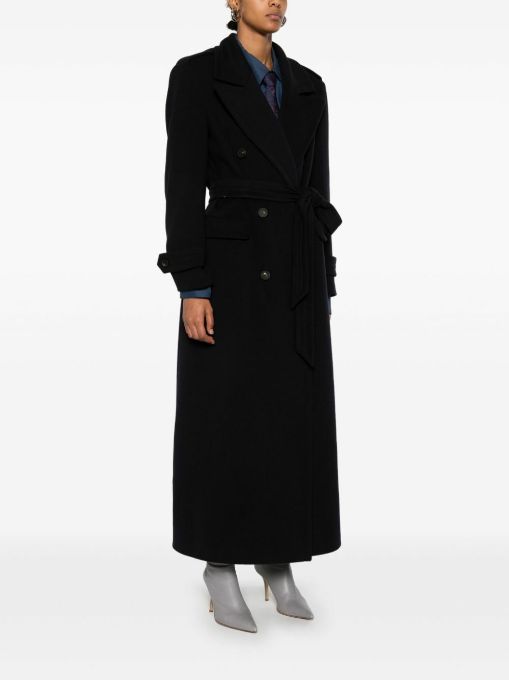 コート TAGLIATORE BLACK WOOL COAT TAGLIATORE - Judy Wool Coat Tagliatore