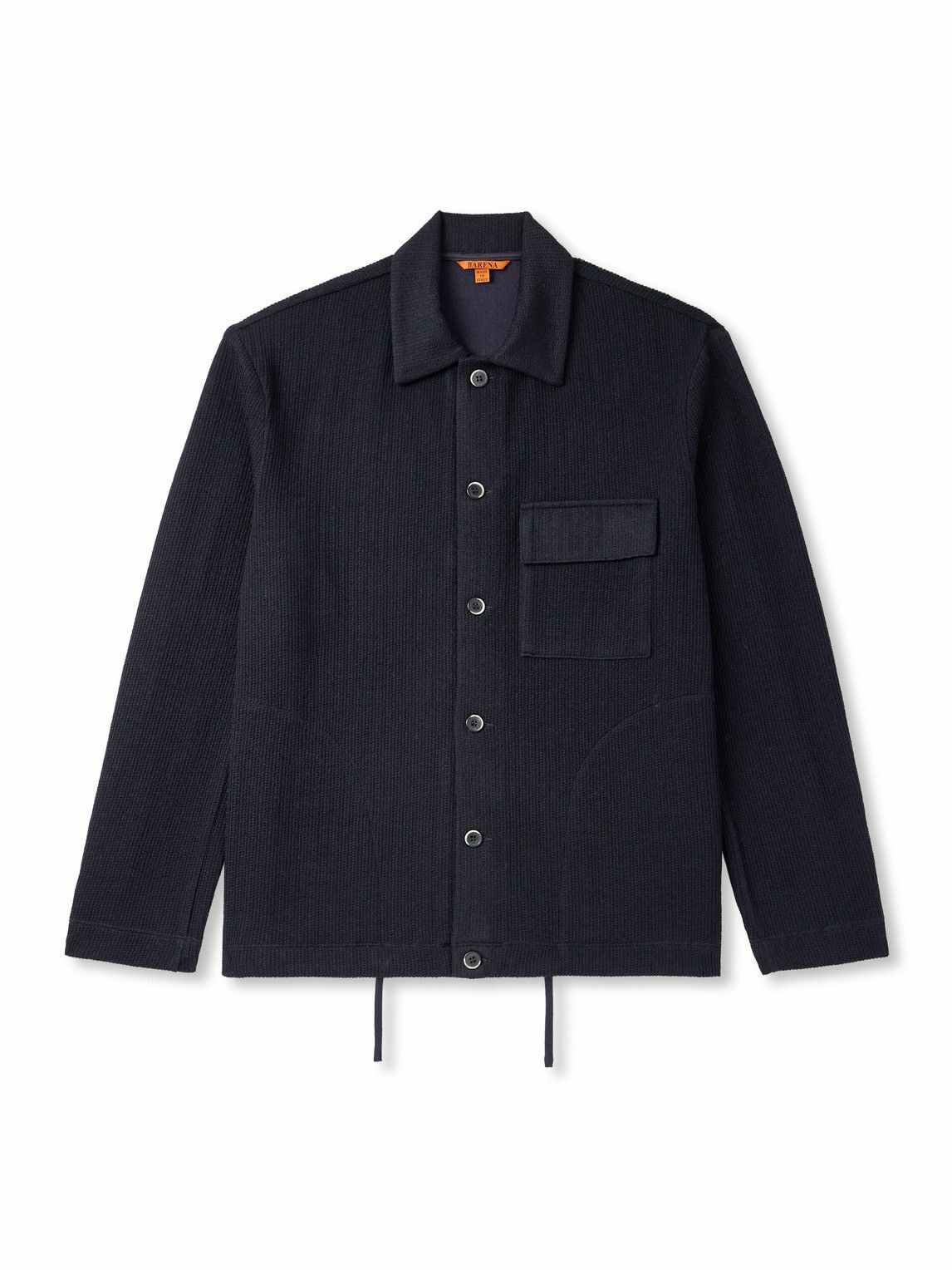 Barena Venezia Visal virgin wool overshirt Barena