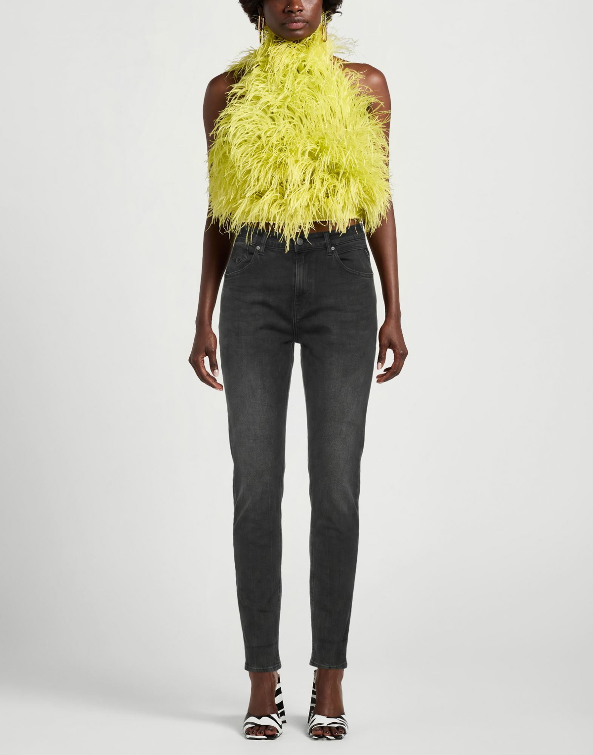Replay Womens Jeans in Black