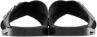 Dolce&Gabbana Black Calfskin Sandals