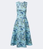 Emilia Wickstead Mara floral midi dress