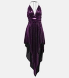 Alexandre Vauthier - Embellished asymmetrical midi dress