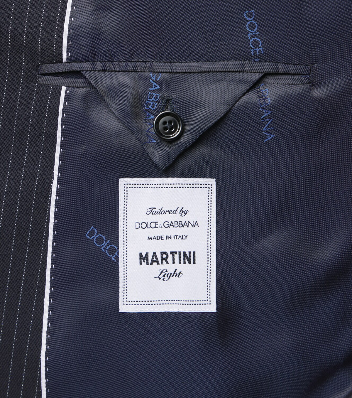 Dolce&Gabbana Pinstripe double-breasted wool-blend blazer