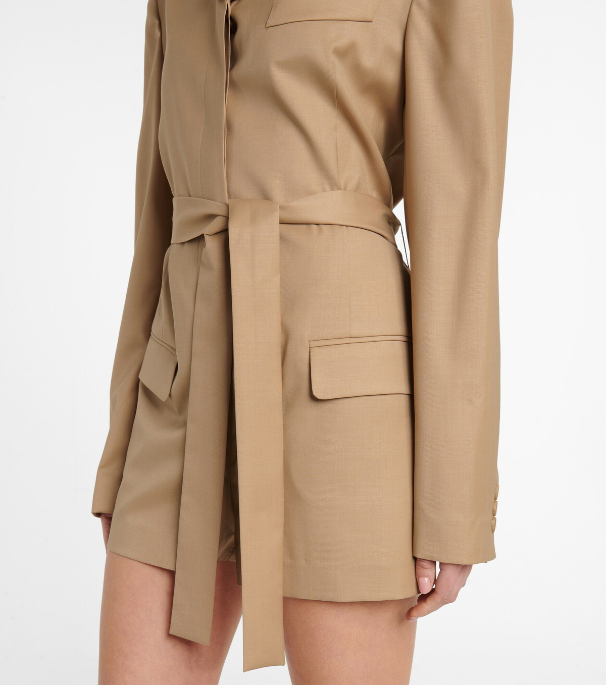 LOW CLASSIC - Belted playsuit