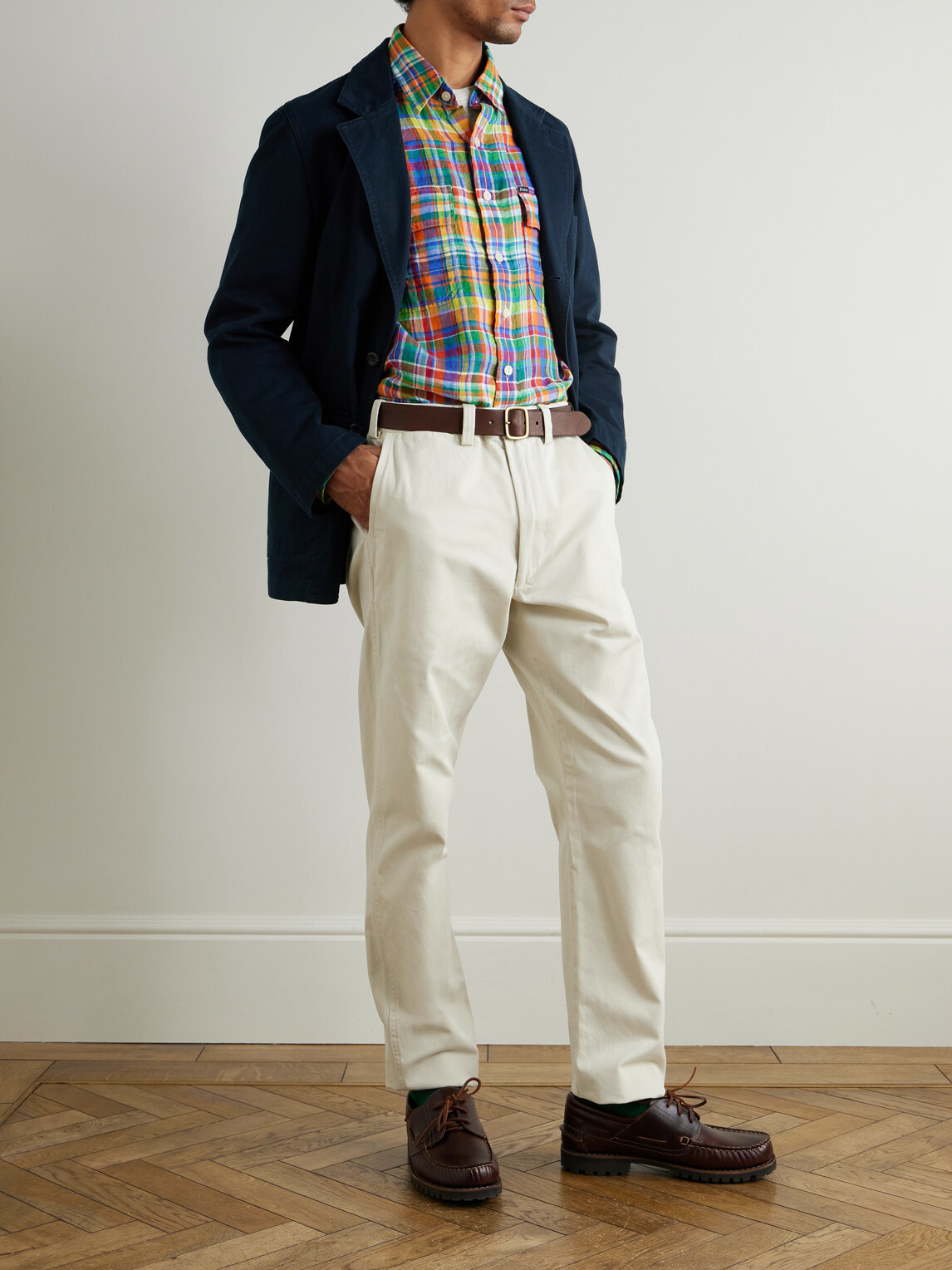 Polo Ralph Lauren - Straight-Leg Cotton-Twill Trousers - Neutrals