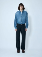 Saint Laurent Cassandre Denim Shirt
