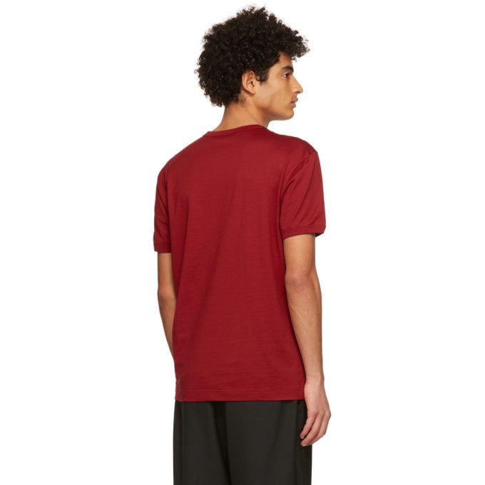 Dolce and Red Cotton T-Shirt Dolce &