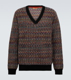 Missoni - Zig-zag knit wool sweater