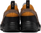 Salomon Brown & Orange Raid Wind 75th Sneakers