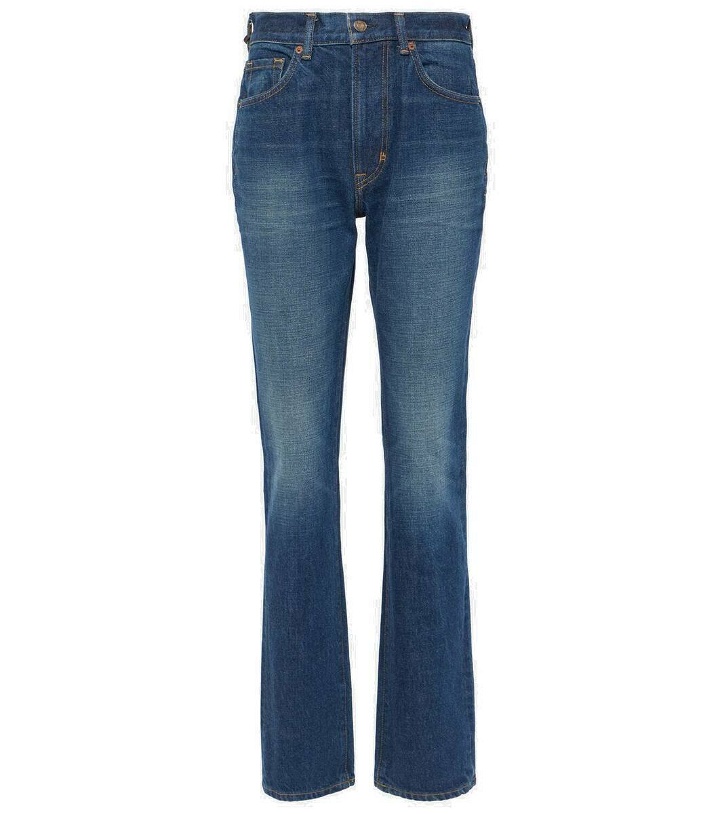 Photo: Tom Ford High-rise straight jeans