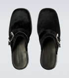 Our Legacy - Camion calf hair slippers