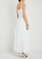 Gabriela Hearst Naia Linen Maxi Dress White