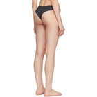 Fruity Booty Black Celine Polka Bikini Bottom