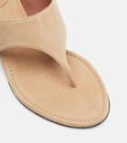 Paris Texas Nina suede thong sandals