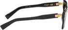 Balmain Black B-V Sunglasses