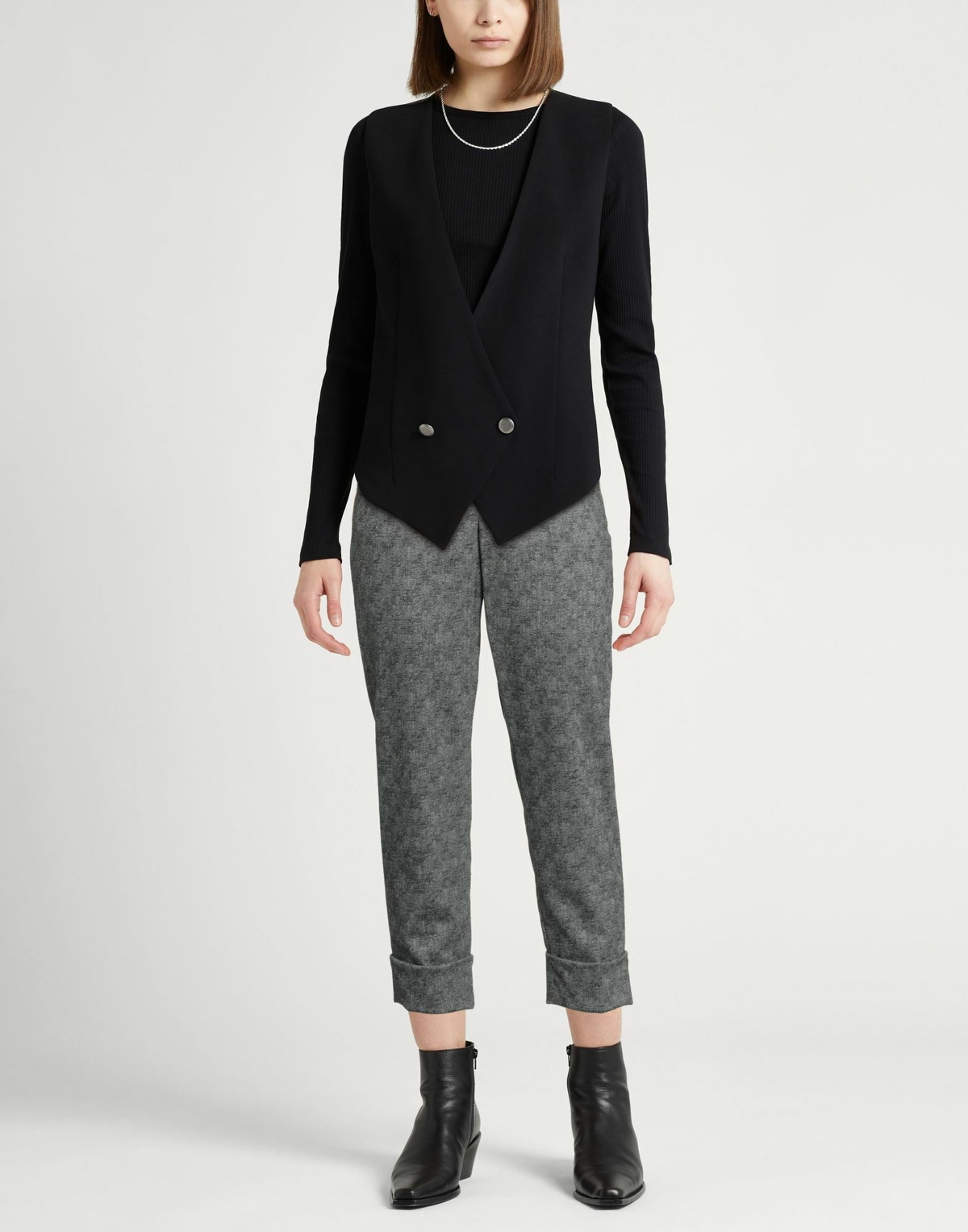 Peserico Womens Pants in Black