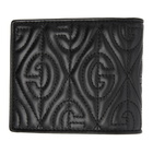 Gucci Black Quilted GG Wallet