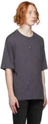 Dolce & Gabbana Grey Jersey Logo T-Shirt