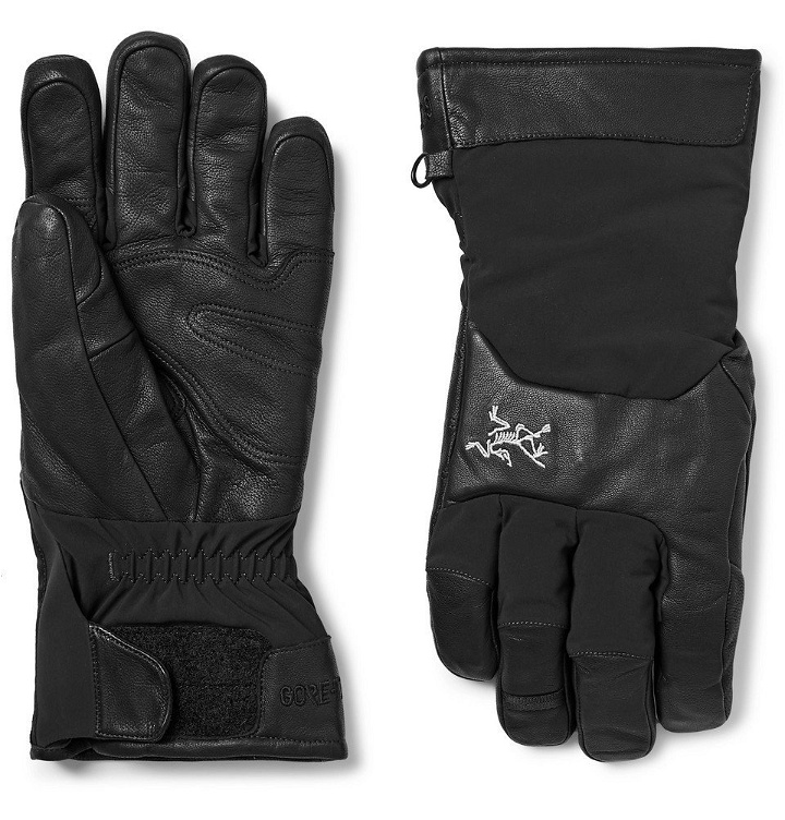Photo: Arc'teryx - Sabre Leather and GORE-TEX Gloves - Men - Black