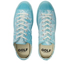 Converse x Golf Wang Chuck Taylor 1970's OX "Snake" Sneakers in Vintage White/Blue Topaz