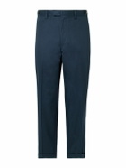 Beams Plus - Ivy Straight-Leg Cotton-Twill Trousers - Blue