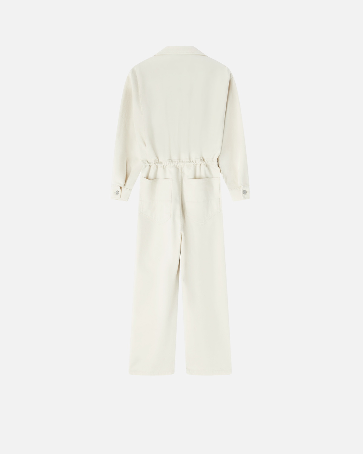 Pinko Reimagine By Pinko X Patrick Mc Dowell Workwear Jumpsuit With Horse Print Natural/Blue
