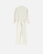 Pinko Reimagine By Pinko X Patrick Mc Dowell Workwear Jumpsuit With Horse Print Natural/Blue