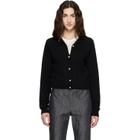 Baserange Black Tier Cardigan